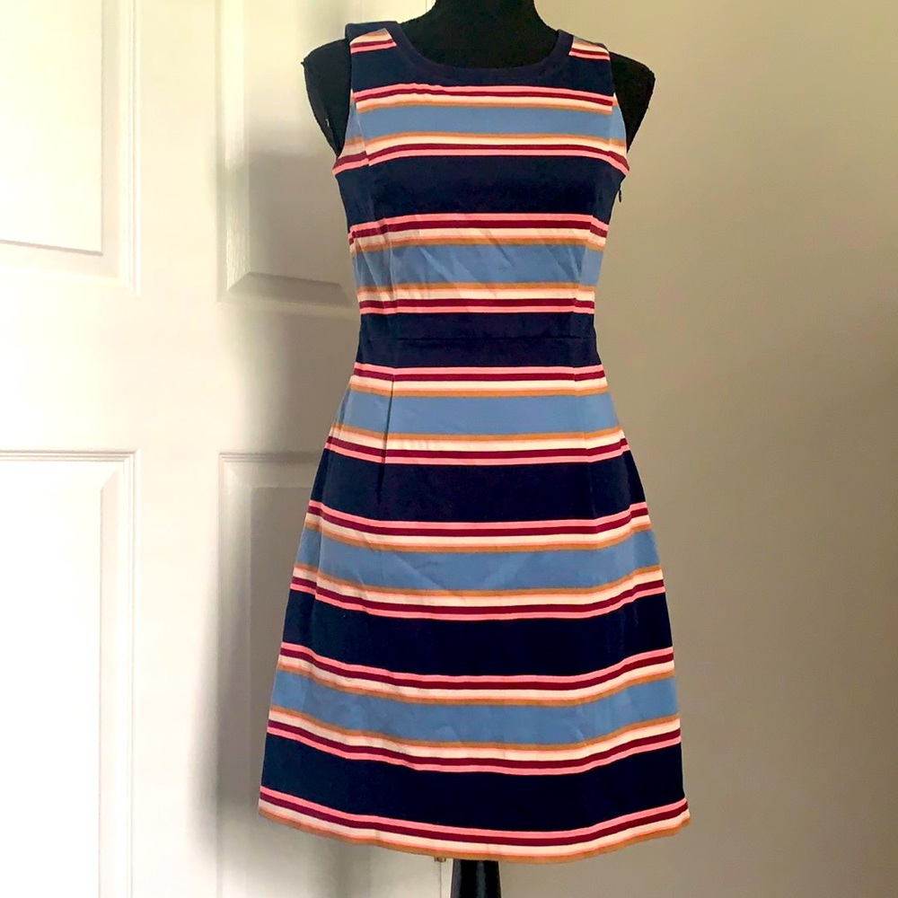 Tommy Hilfiger Striped Sleeveless Dress. Size 0